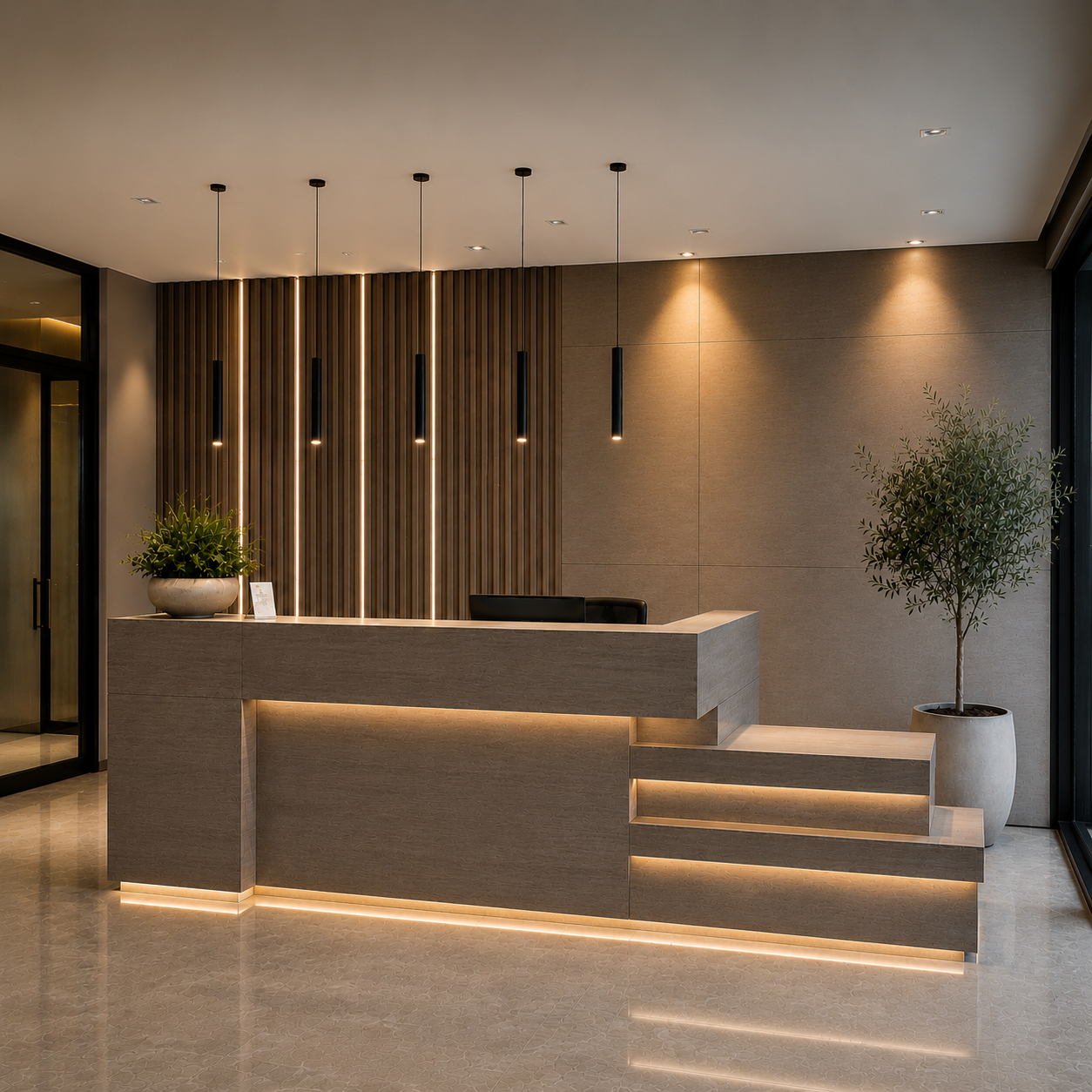 Monolith Reception Desk