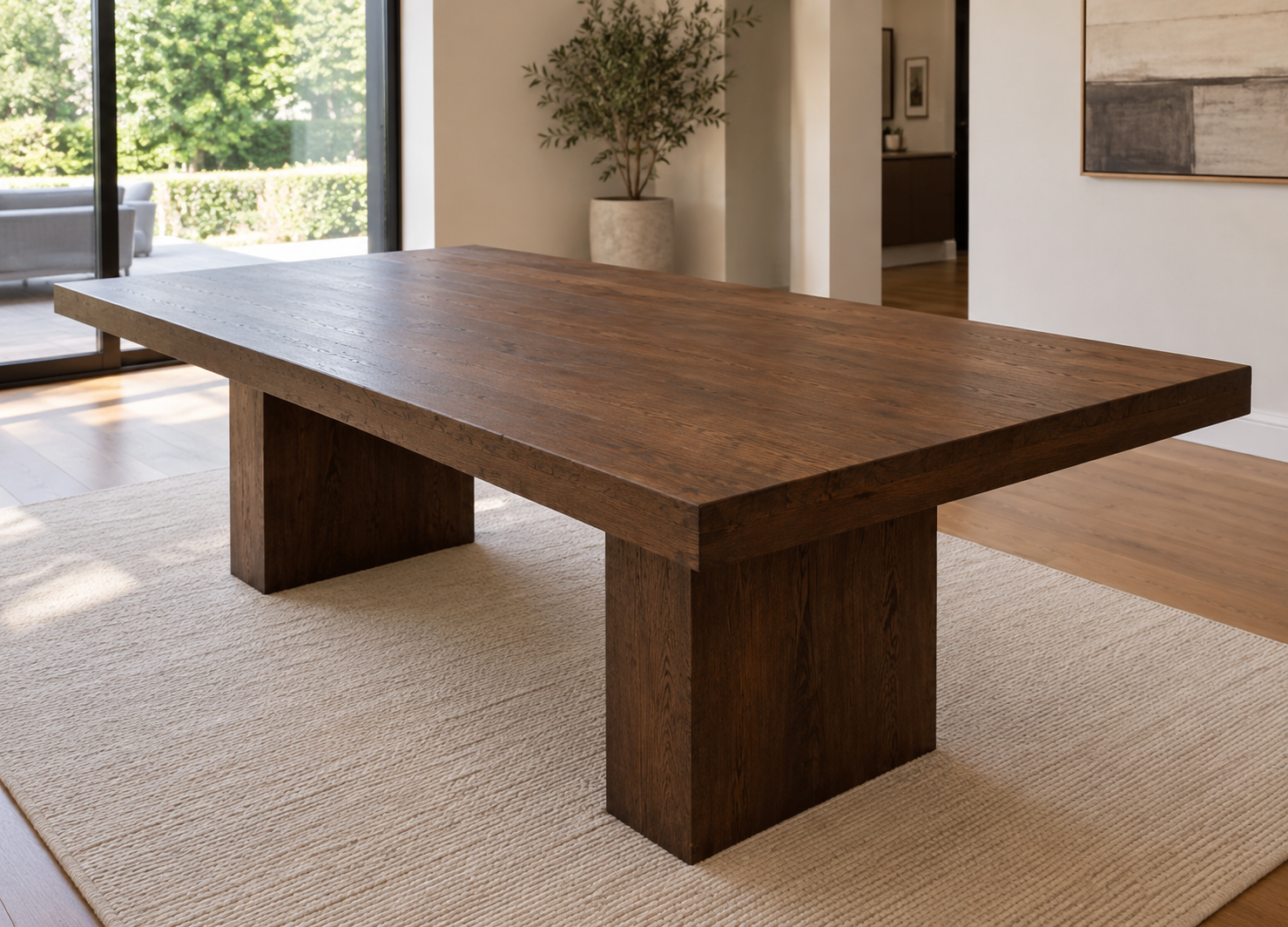 Apex Walnut Dining Table